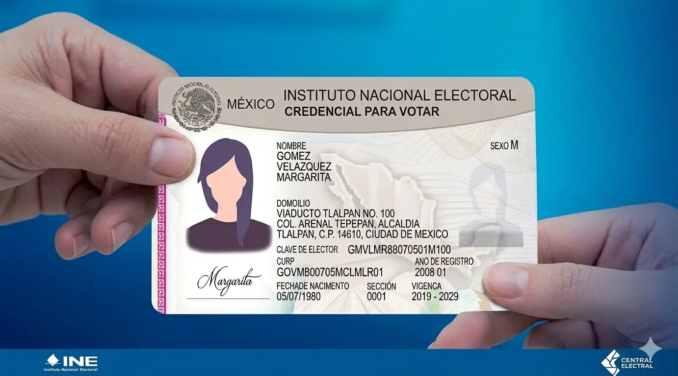 Trámite de INE / credencial para votar en Ok.station Tijuana